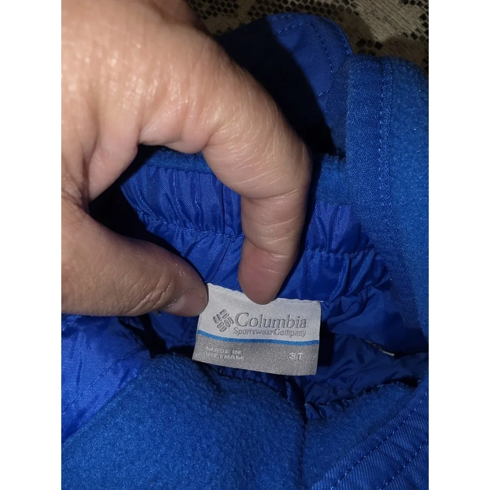 Columbia Kids Snowslope II Insulated Ski Bib Size 3T Blue